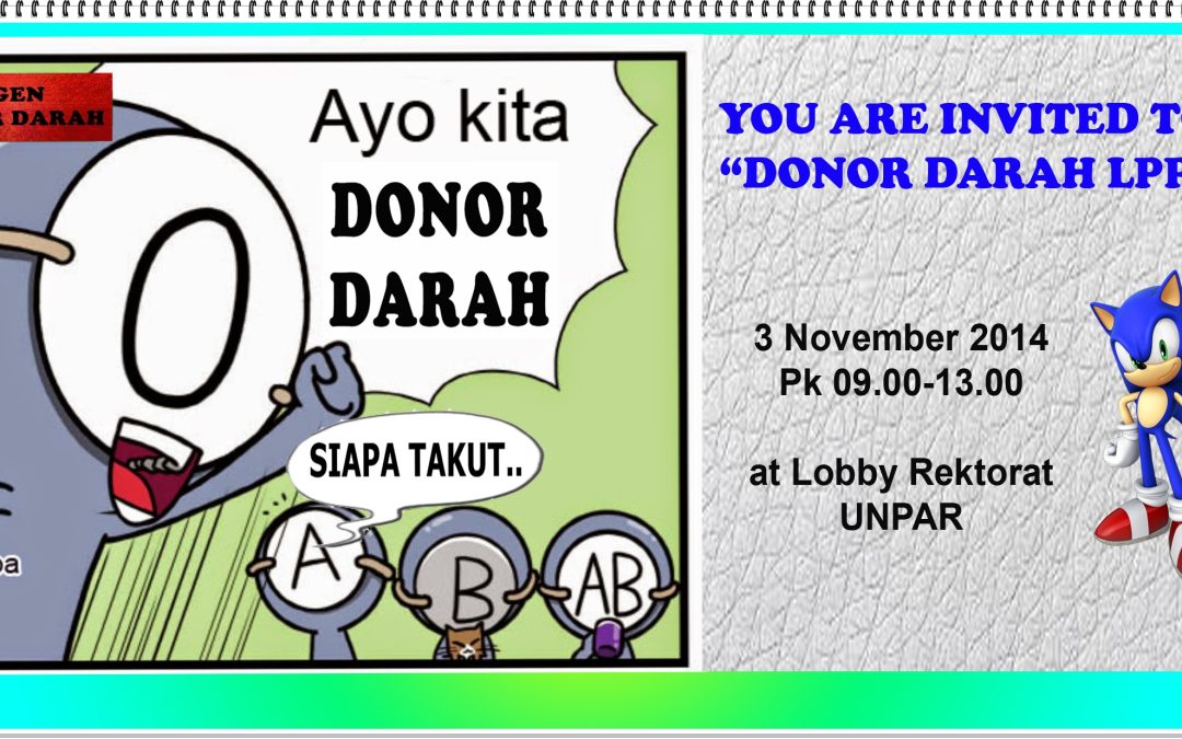 Kegiatan Donor Darah 23 LPPM-November 2014