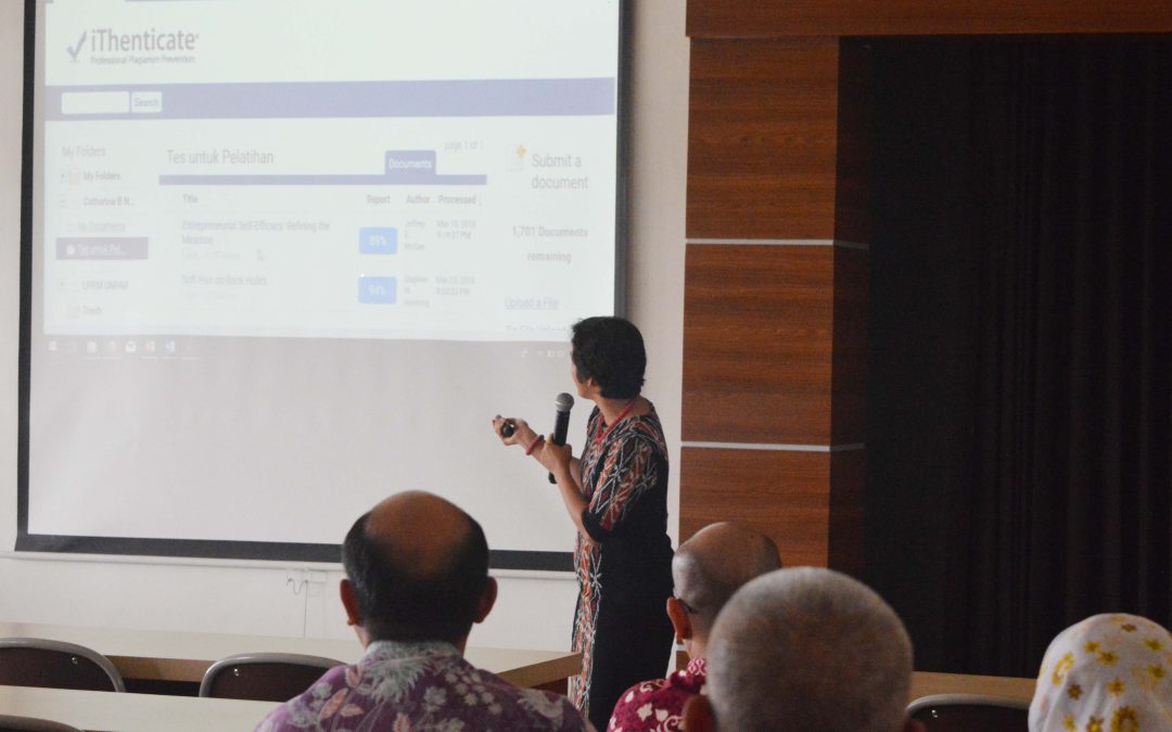 Sosialisasi Prosedur Pengecekan Kemiripan iThenticate