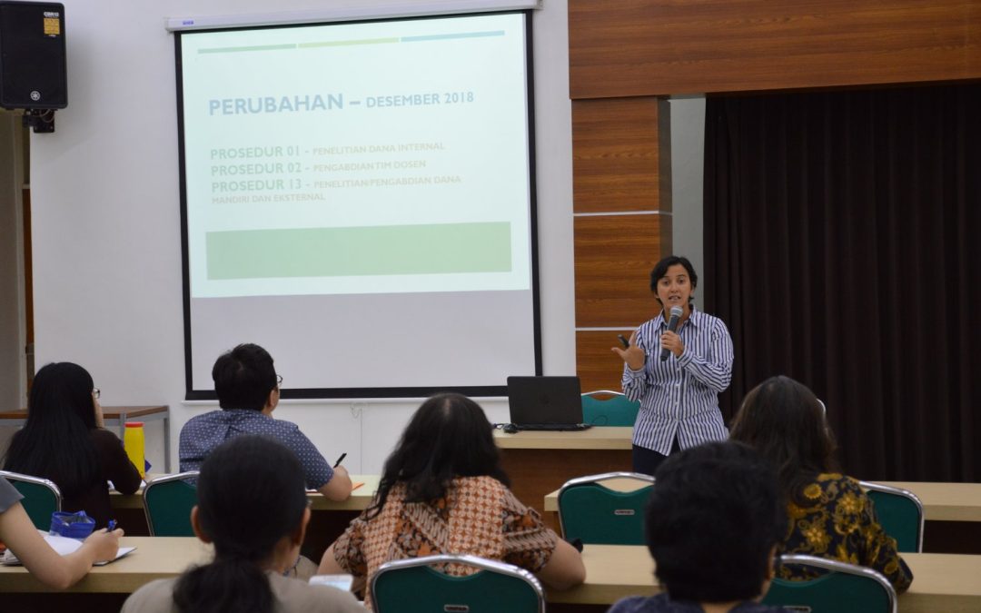 Sosialisasi Prosedur dan SILPPM