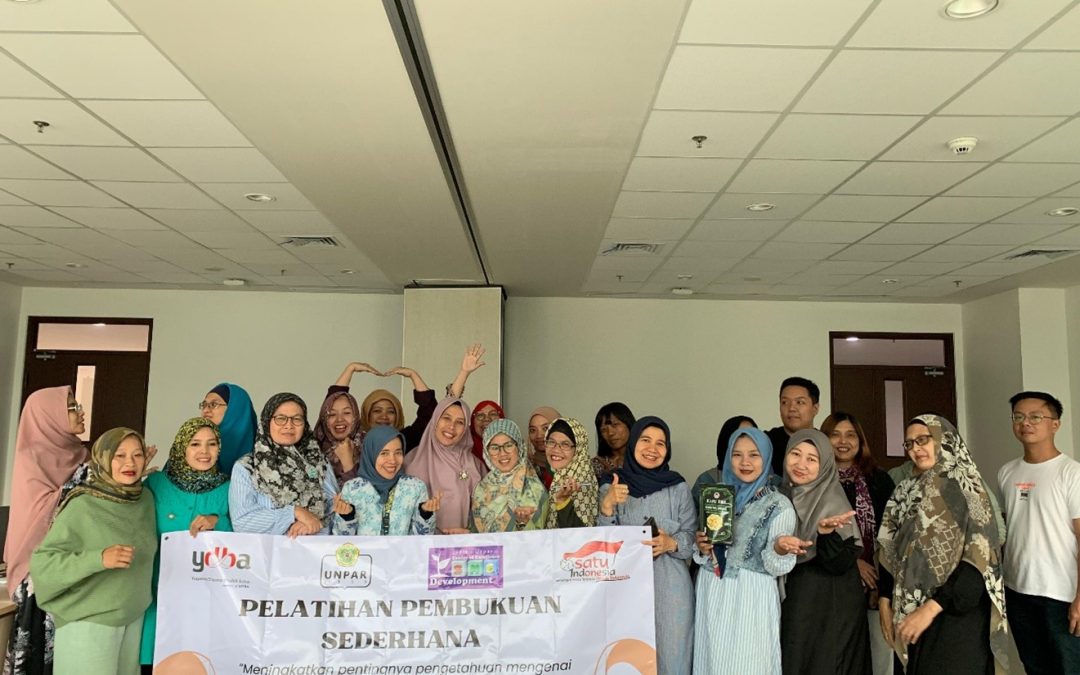 YDBA Bersama UNPAR Gelar Pelatihan Pembukuan Sederhana Bagi 27 UMKM di Kota Bandung dan Sekitarnya