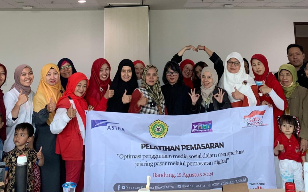YDBA Bersama UNPAR Gelar Pelatihan Pemasaran Bagi 20 UMKM di Kota Bandung dan Sekitarnya
