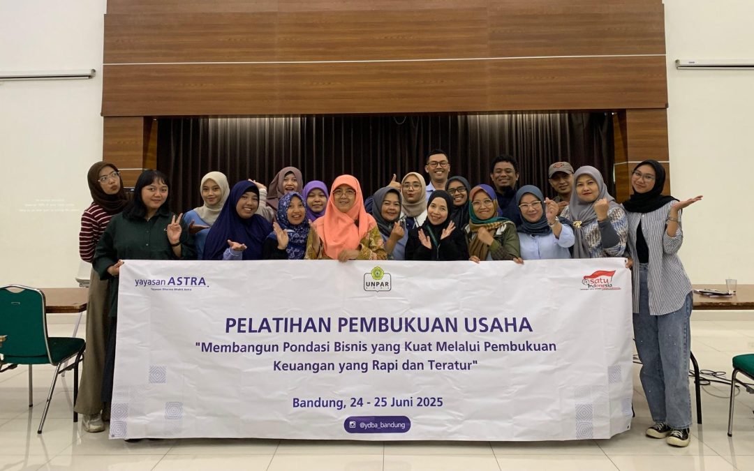UNPAR Bersama YDBA Gelar Pelatihan Pembukuan Usaha Bagi 20 UMKM Kuliner dan Kerajinan
