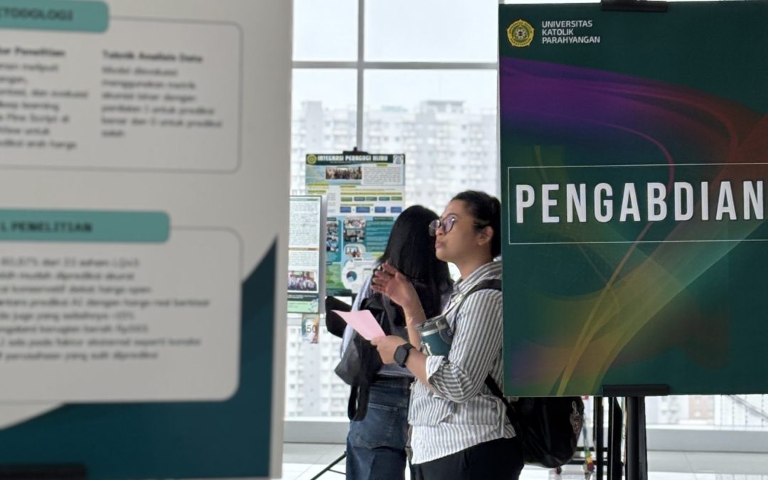 Dari Riset ke Aksi: LPPM UNPAR Selenggarakan Pameran Poster Penelitian dan Pengabdian 2025